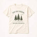 Go Outside Avoid People Shirt – Forest Tree Tee