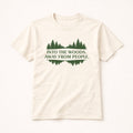 Into the Woods Away From People T-Shirt – Forest Escape Tee